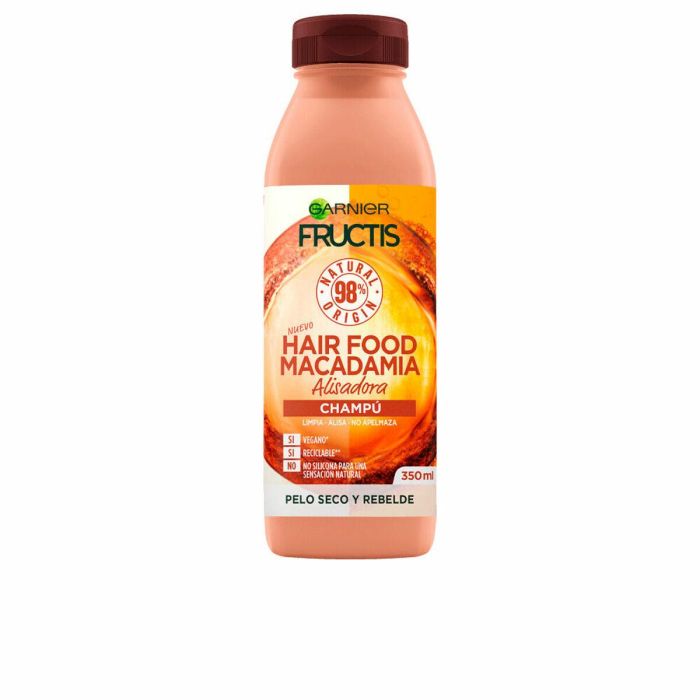 Garnier Fructis Hair Food Macadamia Champú Alisador