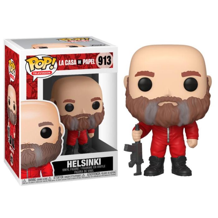 Funko Figura POP La Casa de Papel Helsinki - Money Heist - Figura de vinilo de 9cm