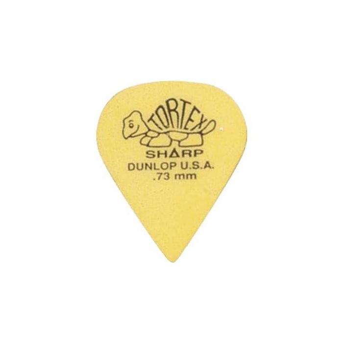 Dunlop Pack 12 Unidades Tortex / Sharp Púas de Guitarra 0,73mm