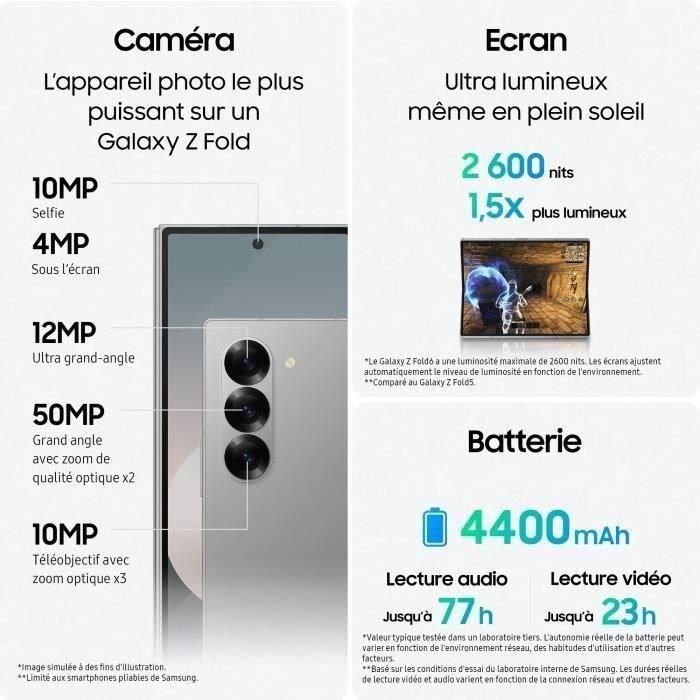 Smartphone Samsung SM-F956BZSBEUB 7,6" 12 GB RAM 256 GB Plateado 4 Smartphone Samsung SM-F956BZSBEUB 7,6" 12 GB RAM 256 GB Plateado 4