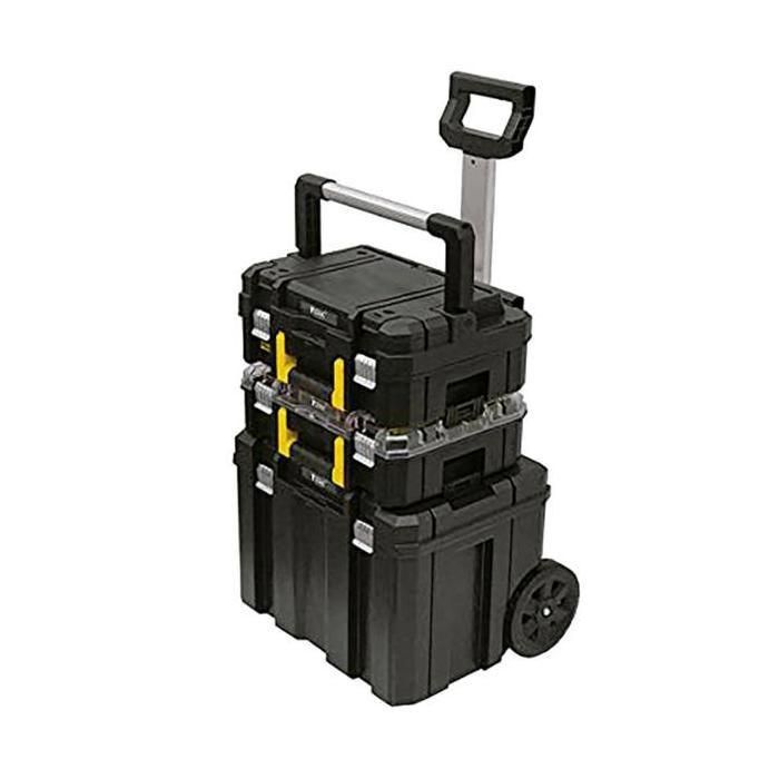 Stanley Fatmax FMST1-80103 Carro de taller modular con asa, 3 módulos 0 Stanley Fatmax FMST1-80103 Carro de taller modular con asa, 3 módulos 0