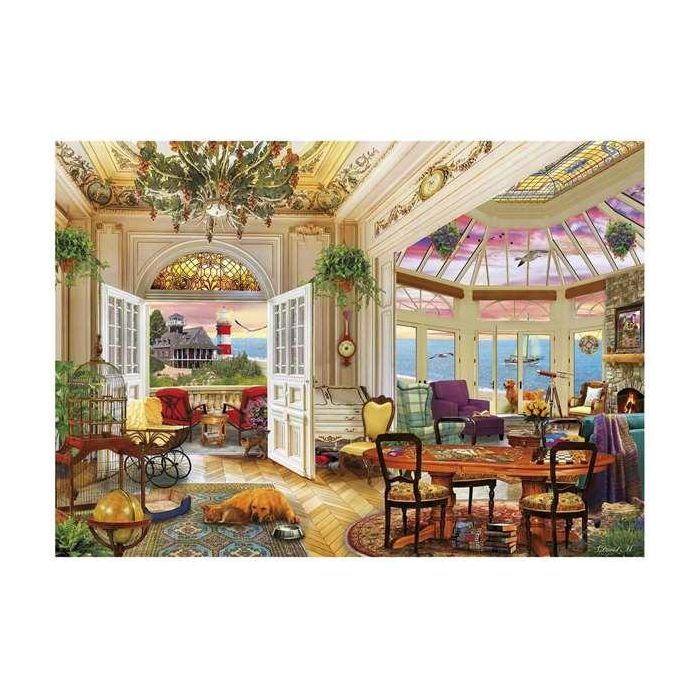 Puzzle 3000 piezas vida en la costa 1 Puzzle 3000 piezas vida en la costa 1