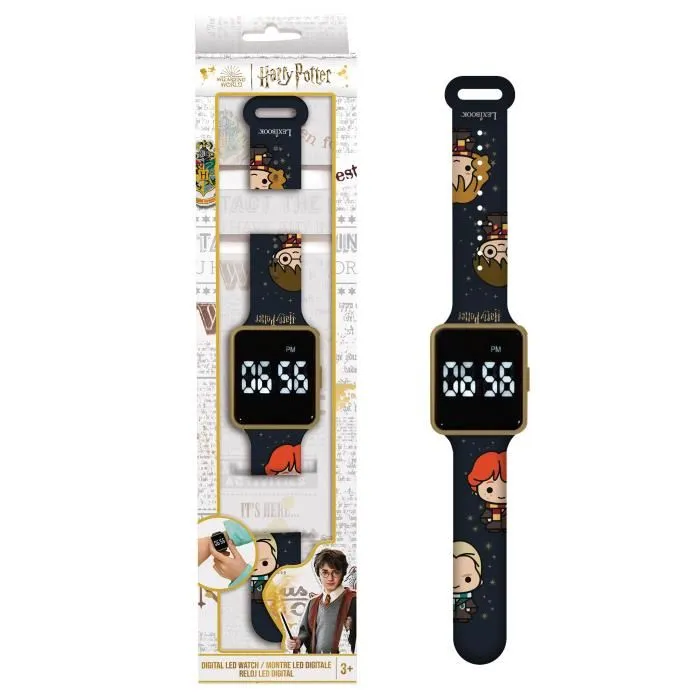 Lexibook Reloj Digital Led Harry Potter DMW060HP para Niños con Pantalla Digital y Correa Ajustable 0 Lexibook Reloj Digital Led Harry Potter DMW060HP para Niños con Pantalla Digital y Correa Ajustable 0