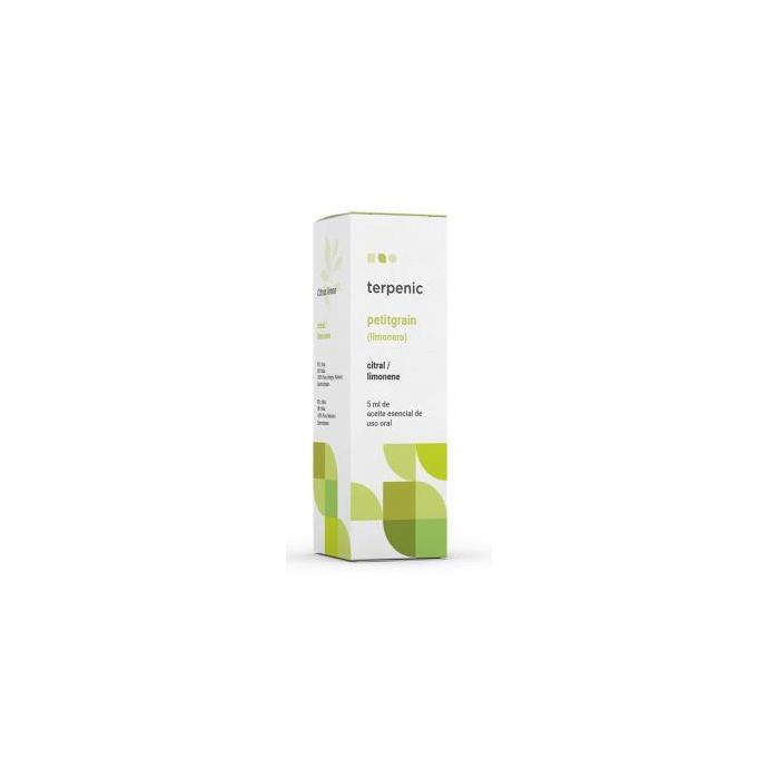 TERPENIC Aceite Esencial Petitgrain Limonero 5ml, 100% Puro, Íntegro, Natural y Quimiotipado de Citrus limon