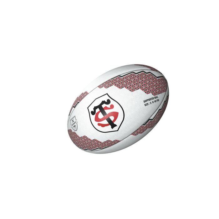 Gilbert GIL5024686343942 Ballon Support Toulousain T5 Stadium 1
