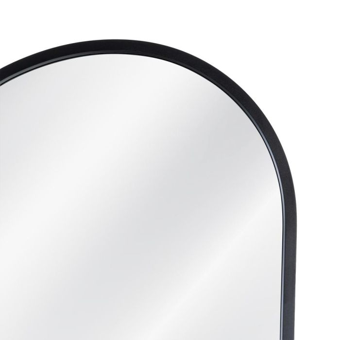 Espejo Negro Aluminio Decoración 80 X 2,80 X 180 cm