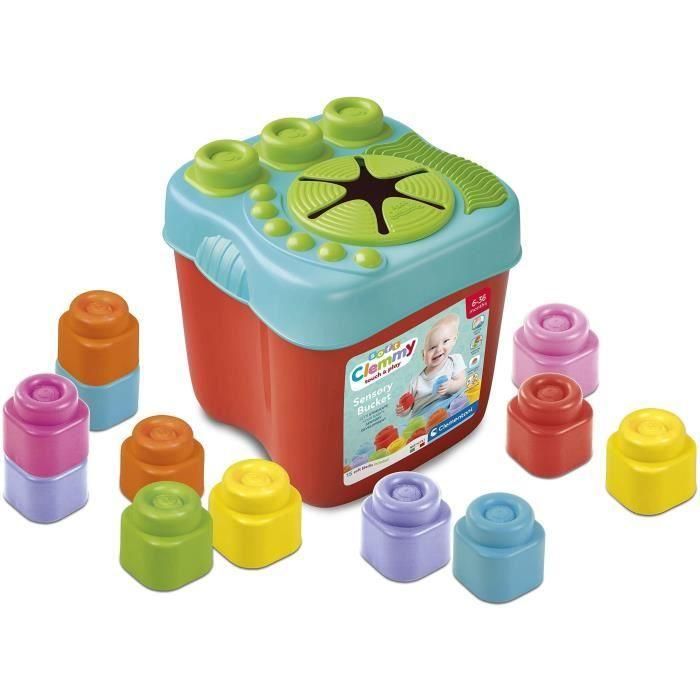 Clementoni - Clemmy Sensory Basket - 15 piezas 1 Clementoni - Clemmy Sensory Basket - 15 piezas 1