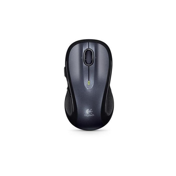 Logitech M510 Ratón Inalámbrico Láser AA USB con Agarres de Goma y Desplazamiento Lateral