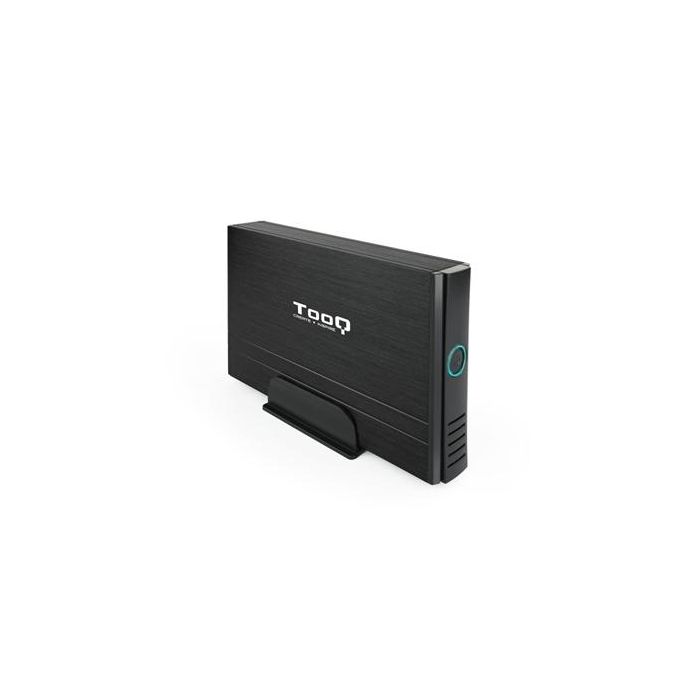 TooQ TQE-3520B Caja Externa para Disco Duro 3.5 pulgadas, Interfaz USB 2.0 (480 Mbps), compatible con SATA/IDE, hasta 8TB, de Aluminio Negro TooQ TQE-3520B Caja Externa para Disco Duro 3.5 pulgadas, Interfaz USB 2.0 (480 Mbps), compatible con SATA/IDE, hasta 8TB, de Aluminio Negro