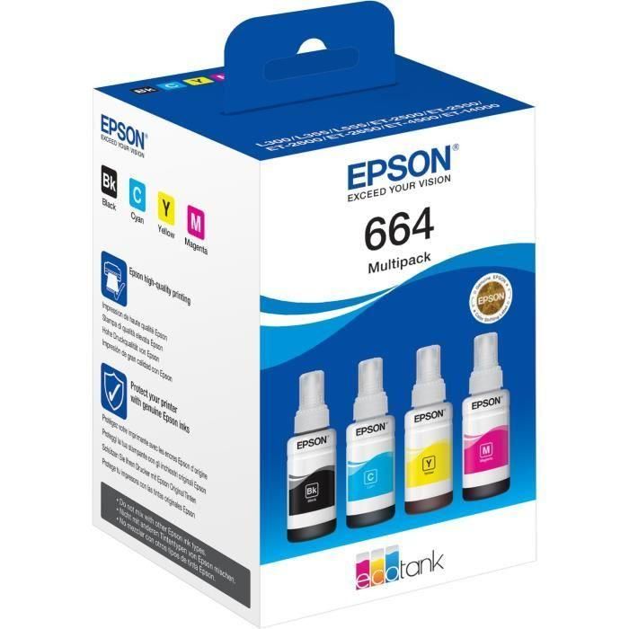 EPSON 664 EcoTank 4-colour Multipack 1 EPSON 664 EcoTank 4-colour Multipack 1