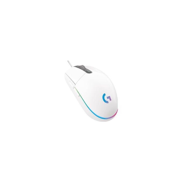 Logitech G102 Lightsync Ratón Gaming Óptico 6 Botones RGB Blanco