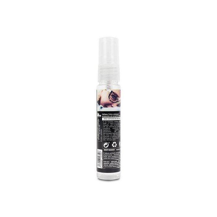 MOT40001 Spray Antivaho 30 mL - Protector Sin Empañamiento para Gafas, Viseras, Espejos y Parabrisas (Vidrio y Plástico) 1