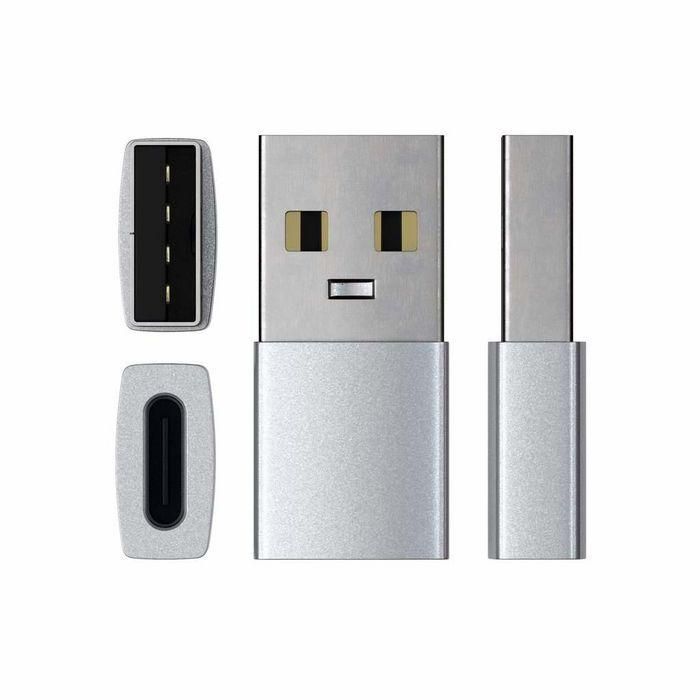Satechi USB-A (Male) - USB-C (Female), USB 3.0 (5 Gbps) 3 Satechi USB-A (Male) - USB-C (Female), USB 3.0 (5 Gbps) 3