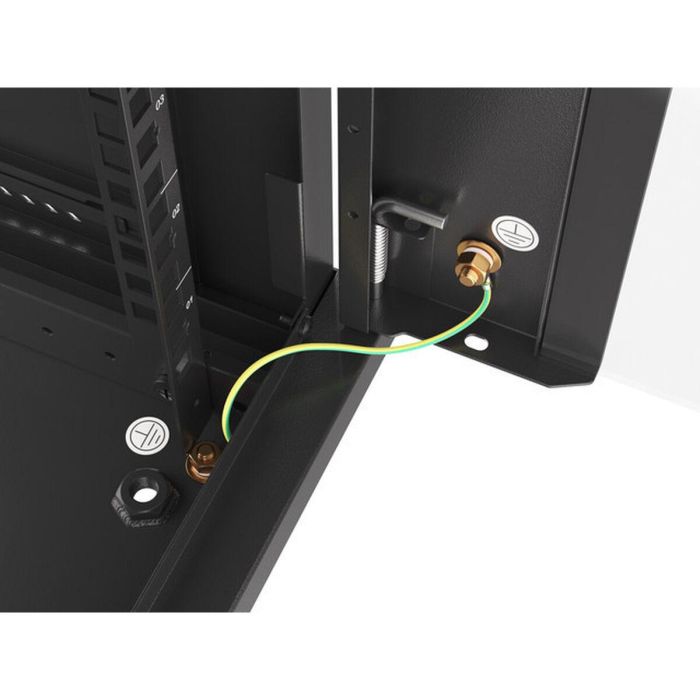 Lanberg WF01-6427-10B Armario Rack 27U Bastidor de Pared negro - Capacidad Máxima de Peso 60 kg 4 Lanberg WF01-6427-10B Armario Rack 27U Bastidor de Pared negro - Capacidad Máxima de Peso 60 kg 4