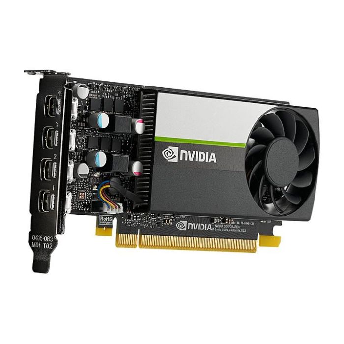 PNY VCNT1000-SB Tarjeta Gráfica Quadro T1000 4GB GDDR6 Low Profile