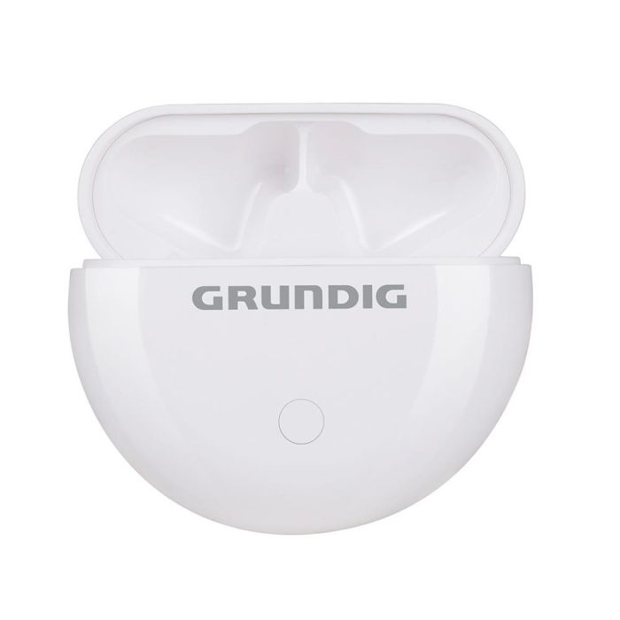 Auriculares inalámbricos earbuds bluetooth con estuche blanco 2 Auriculares inalámbricos earbuds bluetooth con estuche blanco 2