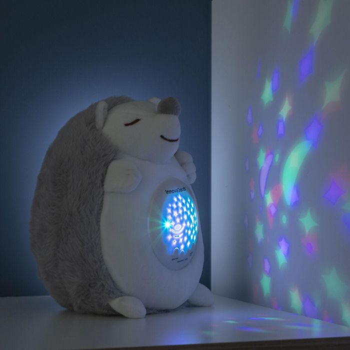 Erizo de Peluche con Ruido Blanco y Proyector Quitamiedos Spikey InnovaGoods 7 Erizo de Peluche con Ruido Blanco y Proyector Quitamiedos Spikey InnovaGoods 7