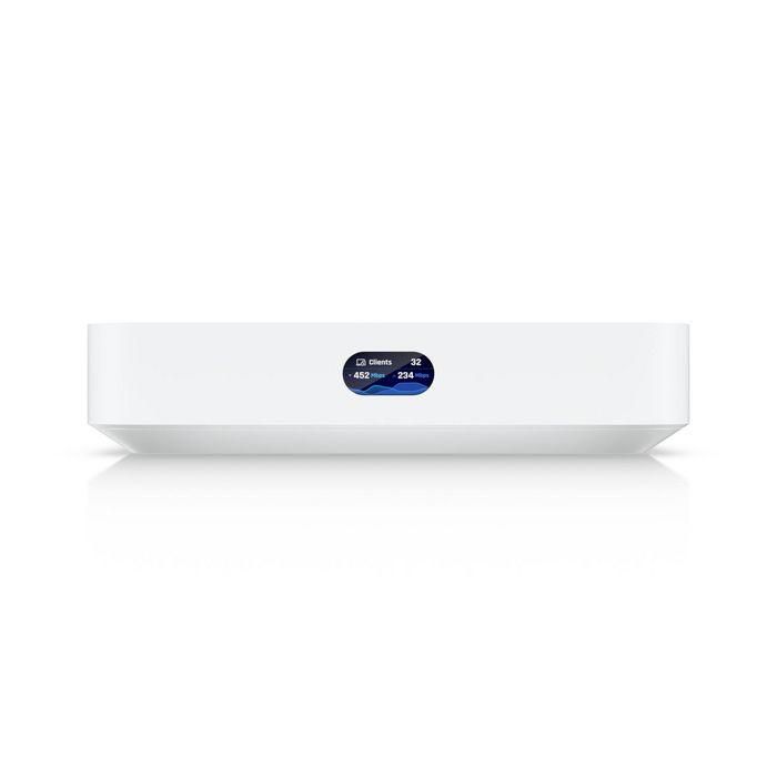 Ubiquiti Router Cloud Gateway Max UCG-Max Procesador ARM Cortex-A53 1.5GHz Memoria 3GB SSD 512GB Blanco 7