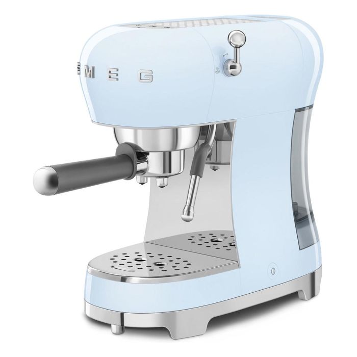 Smeg ECF02PBEU Máquina Espresso, 1.1L, 1350W, Pastel Blue 18