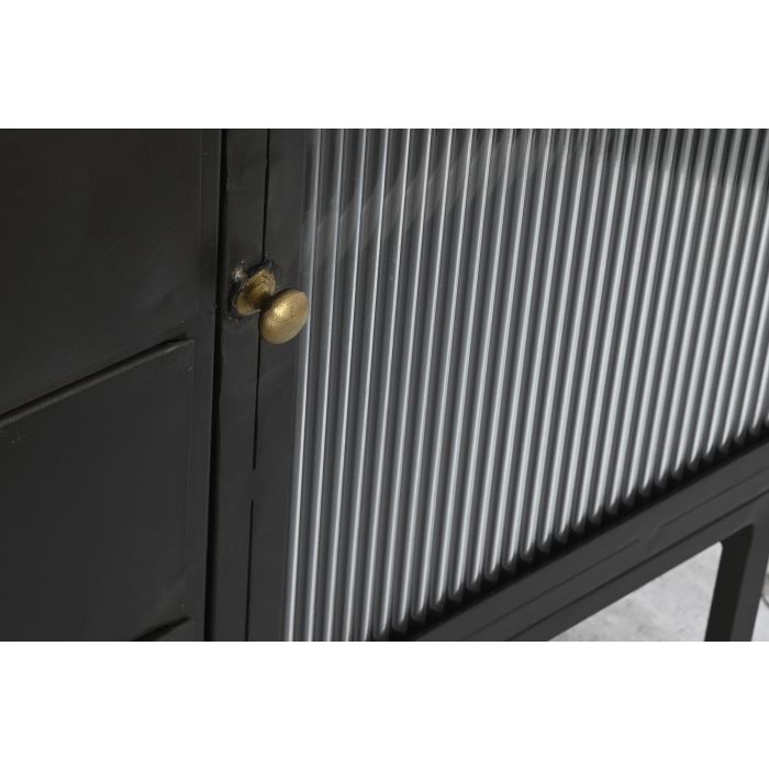 Buffet DKD Home Decor Natural Negro 40 x 85 x 145 cm 8 Buffet DKD Home Decor Natural Negro 40 x 85 x 145 cm 8