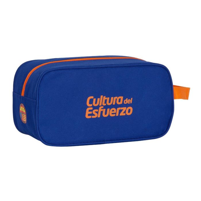 Zapatillero de Viaje Valencia Basket Azul Naranja (29 x 15 x 14 cm) 2