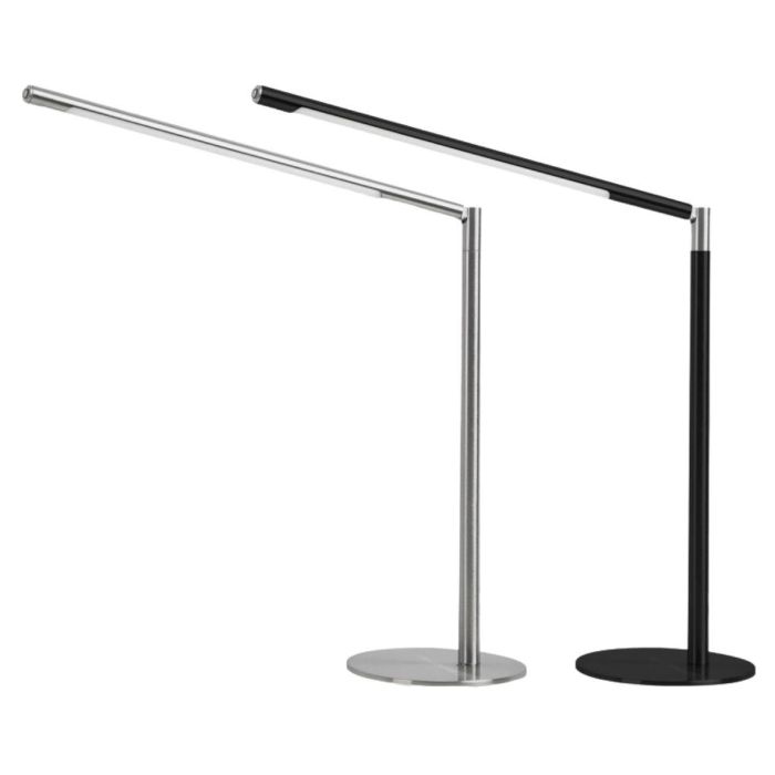 Archivo 2000 Lámpara LED Sobremesa Aura Cabezal Giratorio 360º Regulador Intensidad 390x420 mm Negro 1