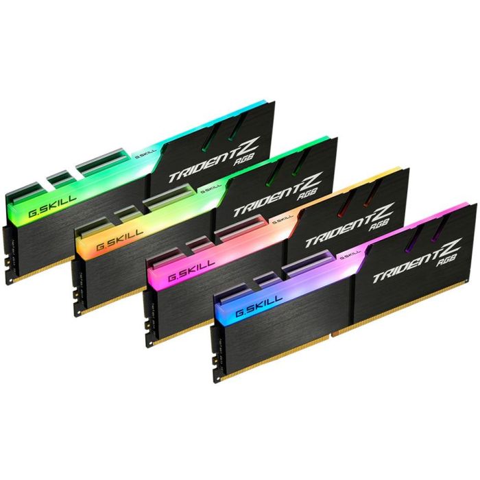 G.Skill F4-3600C16Q-64GTZRC Trident Z RGB 64GB (4x16GB) DDR4 3600MHz CL16 Quad-Kit para PC con XMP 1 G.Skill F4-3600C16Q-64GTZRC Trident Z RGB 64GB (4x16GB) DDR4 3600MHz CL16 Quad-Kit para PC con XMP 1