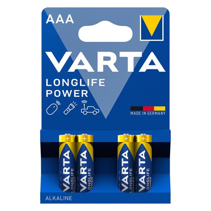 Varta Pila Alcalina LR03 AAA Longlife Power Blister 4 Unidades Ø10,5x44,5mm 1 Varta Pila Alcalina LR03 AAA Longlife Power Blister 4 Unidades Ø10,5x44,5mm 1