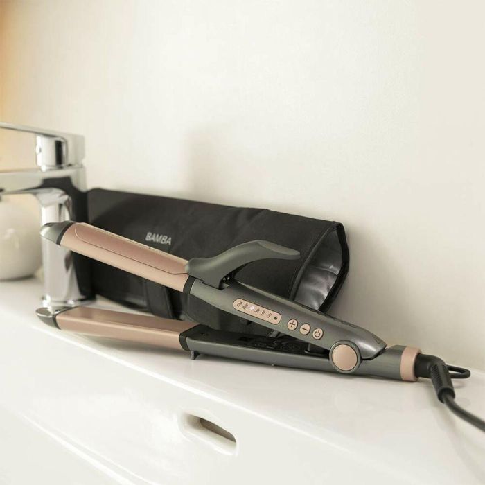 Cecotec Bamba RitualCare 1000 Ceramic 2in1 Plancha de pelo Caliente Gris, Rosa 82 W 2 m 4 Cecotec Bamba RitualCare 1000 Ceramic 2in1 Plancha de pelo Caliente Gris, Rosa 82 W 2 m 4