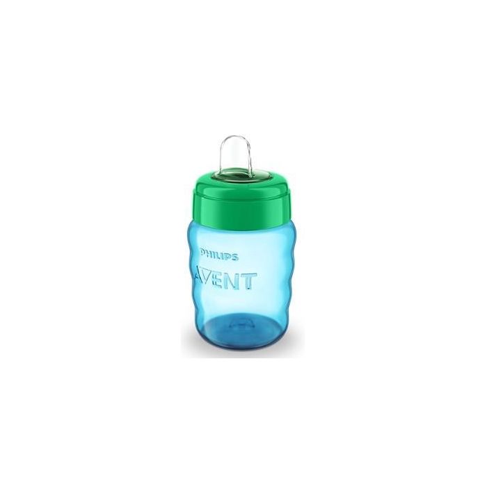 AVENT SCF553/05 Vaso con Boquilla Blanda Azul 260 ml