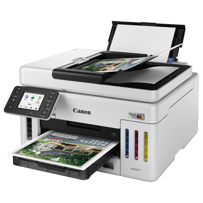 Canon MAXIFY GX6150 - Impresora Multifunción A4 Color con Sistema MegaTank, WiFi, Duplex, ADF - Alta Productividad para Oficina