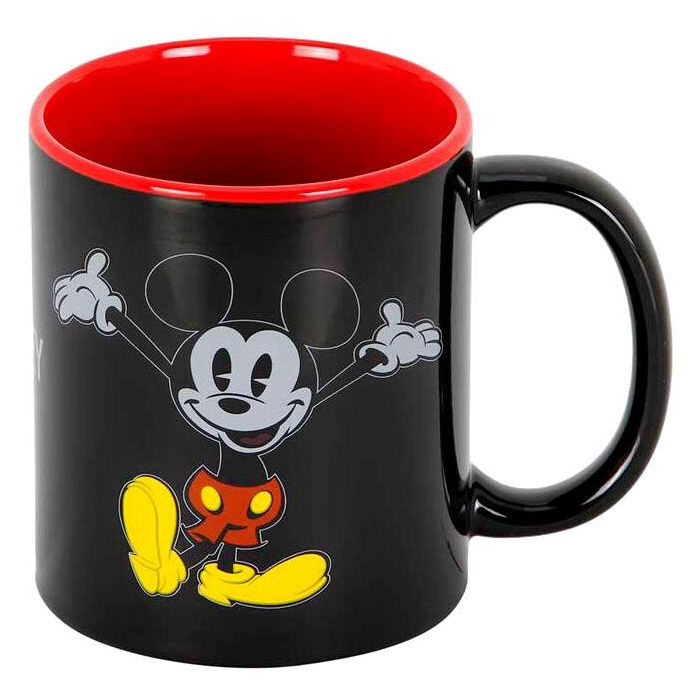 Disney Mickey Mouse Taza cerámica Multicolor con caja regalo 0,35 L 2 Disney Mickey Mouse Taza cerámica Multicolor con caja regalo 0,35 L 2