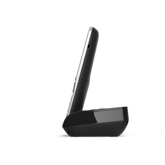 Gigaset COMFORT 500A duo Teléfono DECT/analógico con contestador automático, manos libres e identificador de llamadas, Negro/Plata 9