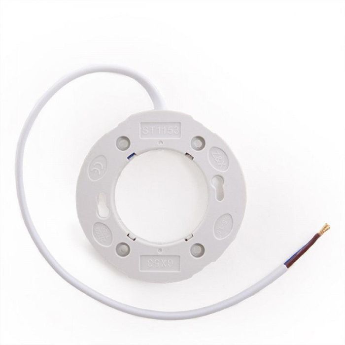 Portalámparas Cerámico GX53 Cable 300Mm 180ºc 2