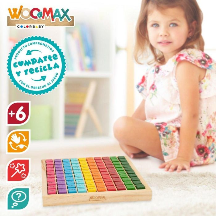 Juego de habilidad Woomax 101 Piezas 19 x 2 x 19 cm (6 Unidades) 3 Juego de habilidad Woomax 101 Piezas 19 x 2 x 19 cm (6 Unidades) 3