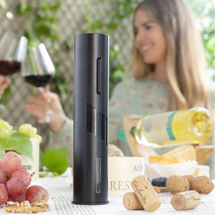 Sacacorchos Eléctrico para Botellas de Vino Corkbot InnovaGoods Sacacorchos Eléctrico para Botellas de Vino Corkbot InnovaGoods