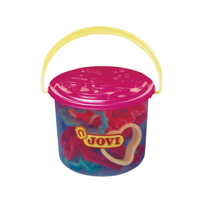 Jovi Moldes para modelar cubo, 24 unidades surtidas, 6 modelos diferentes, utiles manualidades 1