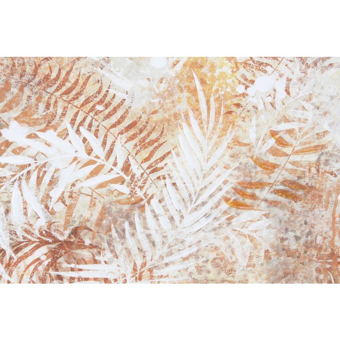 DKD Home Decor Cuadro Decorativo Scandi con Diseño de Planta Granate Marrón Claro Verde Lienzo PS 72x52 cm Pack 2 Unidades 2