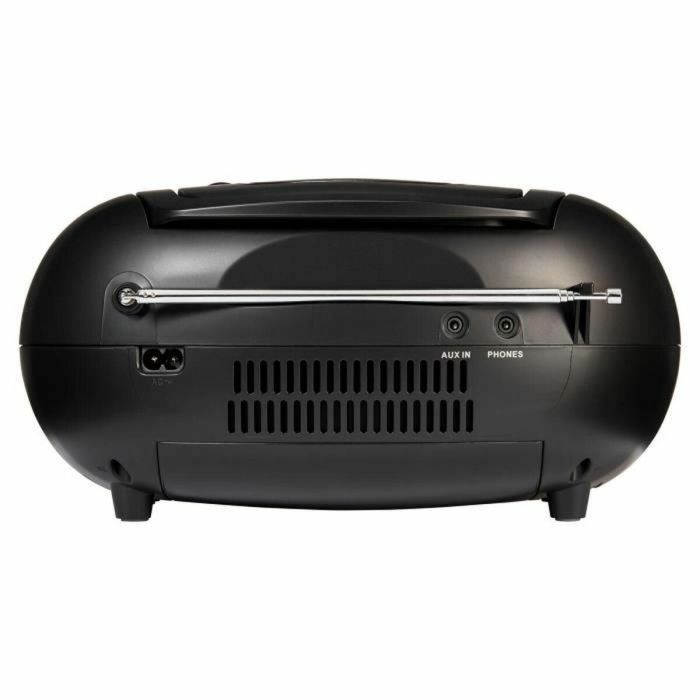 Medion MED4061275196481 Radio CD Portátil FM, 2x2.2W RMS, Color Negro 1 Medion MED4061275196481 Radio CD Portátil FM, 2x2.2W RMS, Color Negro 1