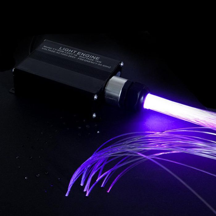Maquina 16W Luz Fibra Óptica 150 Hilos 16W LED RGB 40.000H [CA-MLFO-16W-150] 6