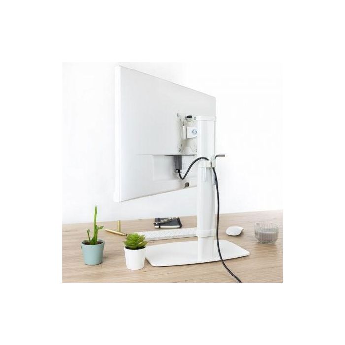 TooQ DB1127TN-W Soporte de Sobremesa para Monitor 17-27" Giratorio, Inclinable, Ajustable, 6kg, VESA 75x75/100x100, Blanco 4 TooQ DB1127TN-W Soporte de Sobremesa para Monitor 17-27" Giratorio, Inclinable, Ajustable, 6kg, VESA 75x75/100x100, Blanco 4