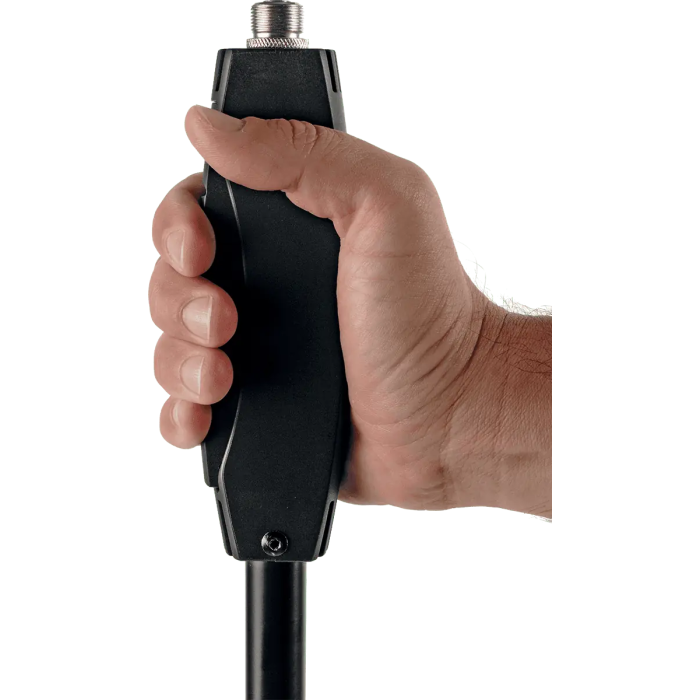 QUIKLOK Soporte Micrófono Recto Microlite 900, Altura Regulable 1040-1565mm, Base Redonda 248mm 2