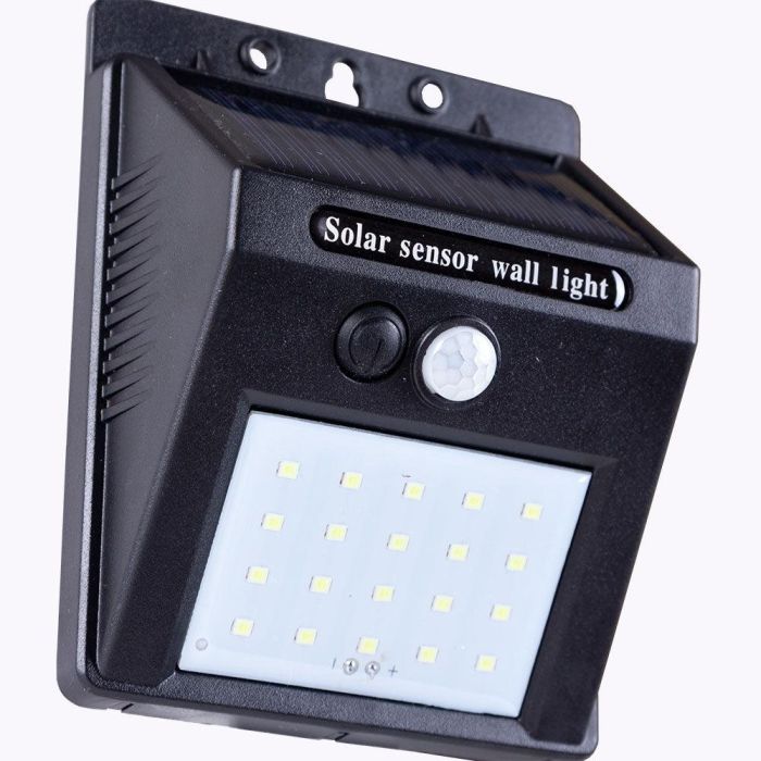 Aplique LED 6000ºK Solar IP65 Sensor 40.000H  [HO-SW5050-PIR] 2