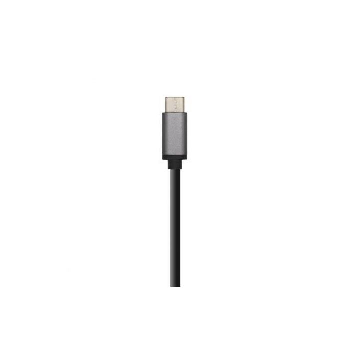 Aisens Hub USB 3.1 con 4 puertos Tipo A a USB-C, Gris, 15 cm 1 Aisens Hub USB 3.1 con 4 puertos Tipo A a USB-C, Gris, 15 cm 1