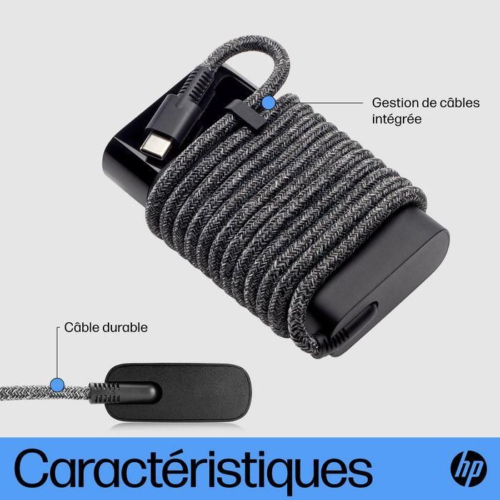 HP USB-C 65W Laptop Charger 13