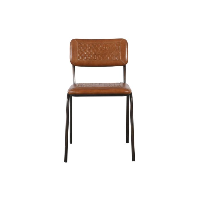 DKD Home Decor Silla Marron Negro 52 x 78 x 46 cm (2 Unidades) 1