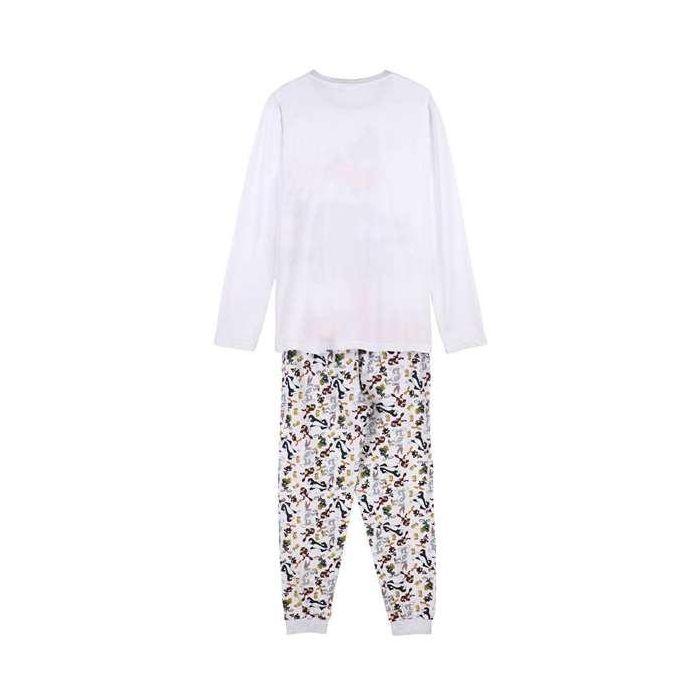 Pijama Looney Tunes Gris (Adultos) Hombre S 2
