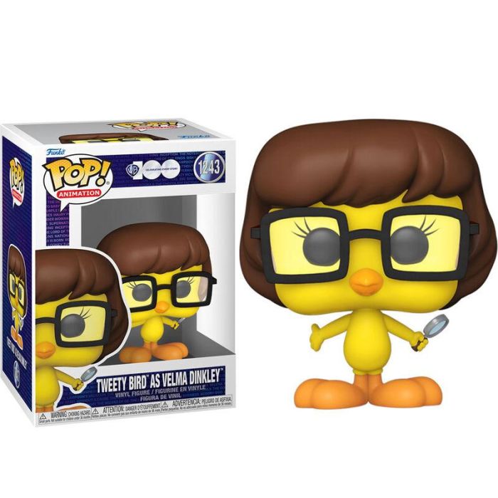 Figura POP Looney Tunes Tweety Bird as Velma Dinkley 1 Figura POP Looney Tunes Tweety Bird as Velma Dinkley 1