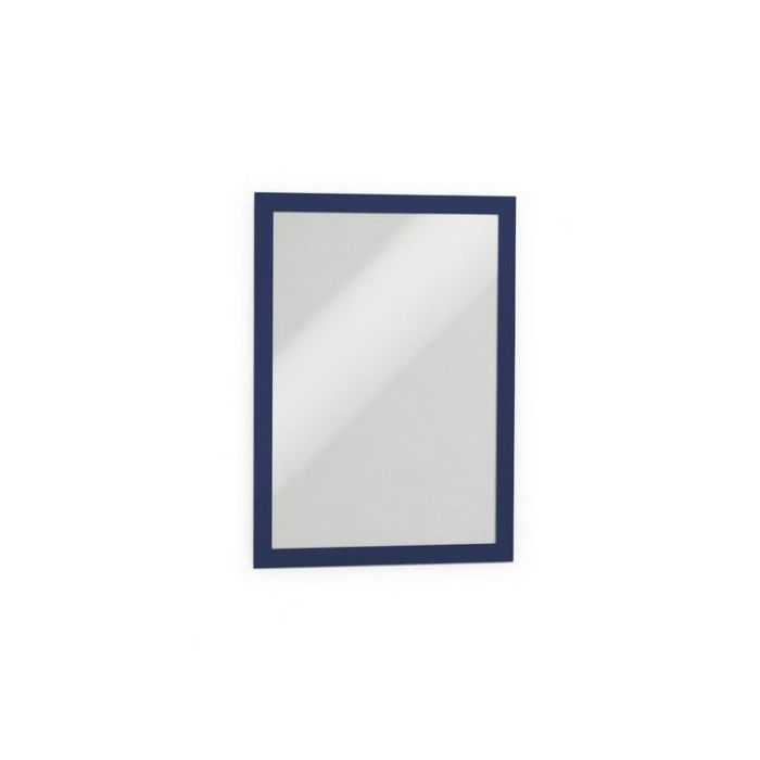 Durable Marco Autoadhesivo Magnético 4872-07, A4, Azul, Blíster 2 Unidades 0 Durable Marco Autoadhesivo Magnético 4872-07, A4, Azul, Blíster 2 Unidades 0