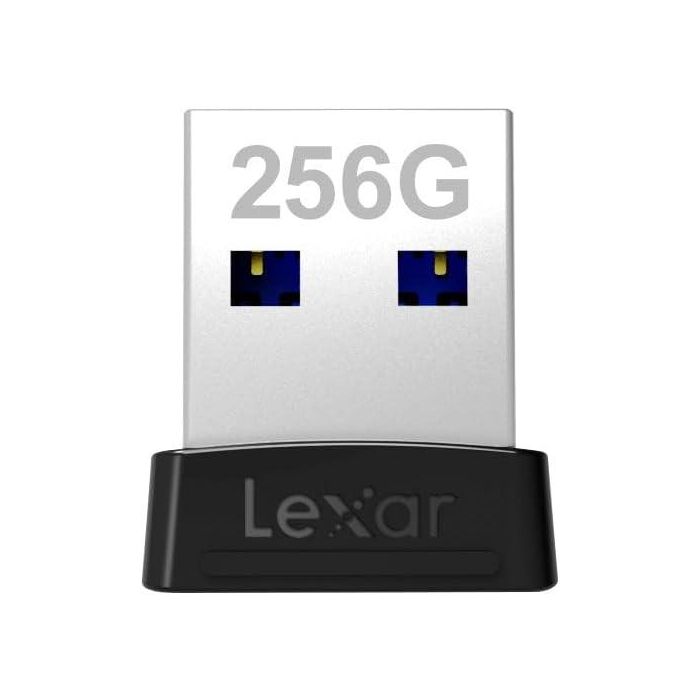 Lexar JumpDrive S47 unidad flash USB 256 GB USB tipo A 3.2 Gen 1 (3.1 Gen 1) Negro, Plata